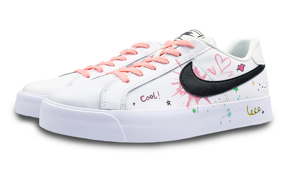 Nike Court Royale Slip Resistant Low top Skateboard Shoes Unisex White купить в интернет-магазине Yoocart с быстрой доставкой по России.