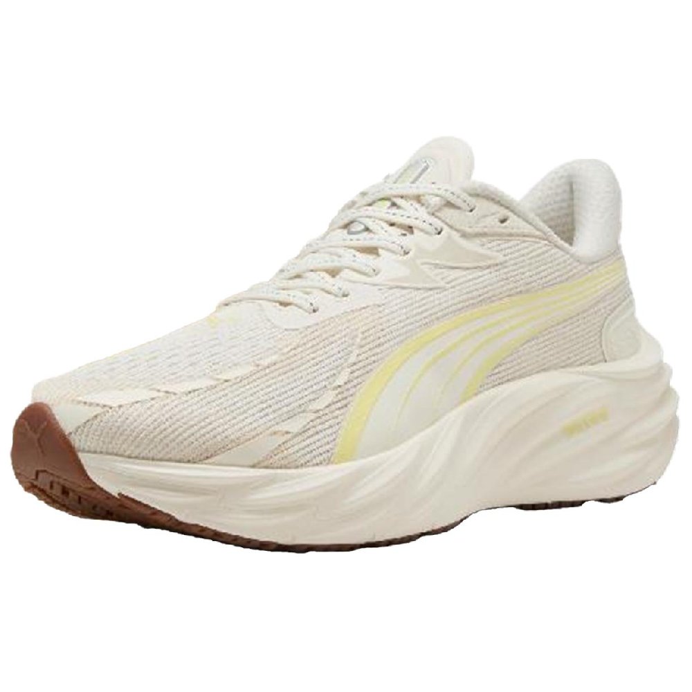 PUMA Velocity NITRO 4 Abrasion Resistant Low top Casual Running Shoes Men's Ecru