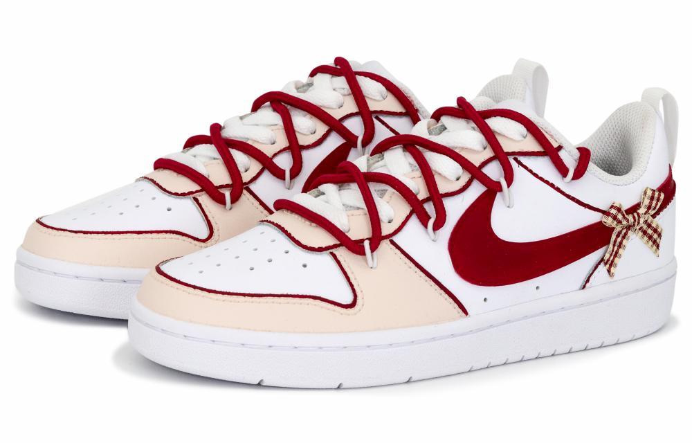 Nike Court Borough Skateboard Shoes Women's Low top Red/White купить в интернет-магазине Yoocart с быстрой доставкой по России.