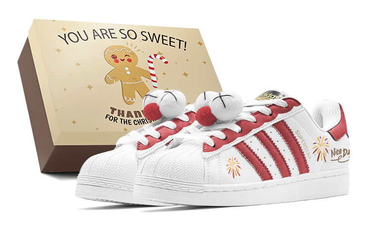 Adidas Originals Superstar Series Skateboard Shoes Unisex Low top White