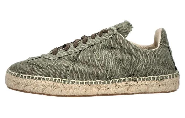 Maison Margiela Replica Stylish Skateboarding Shoes Women's Green Vintage Version