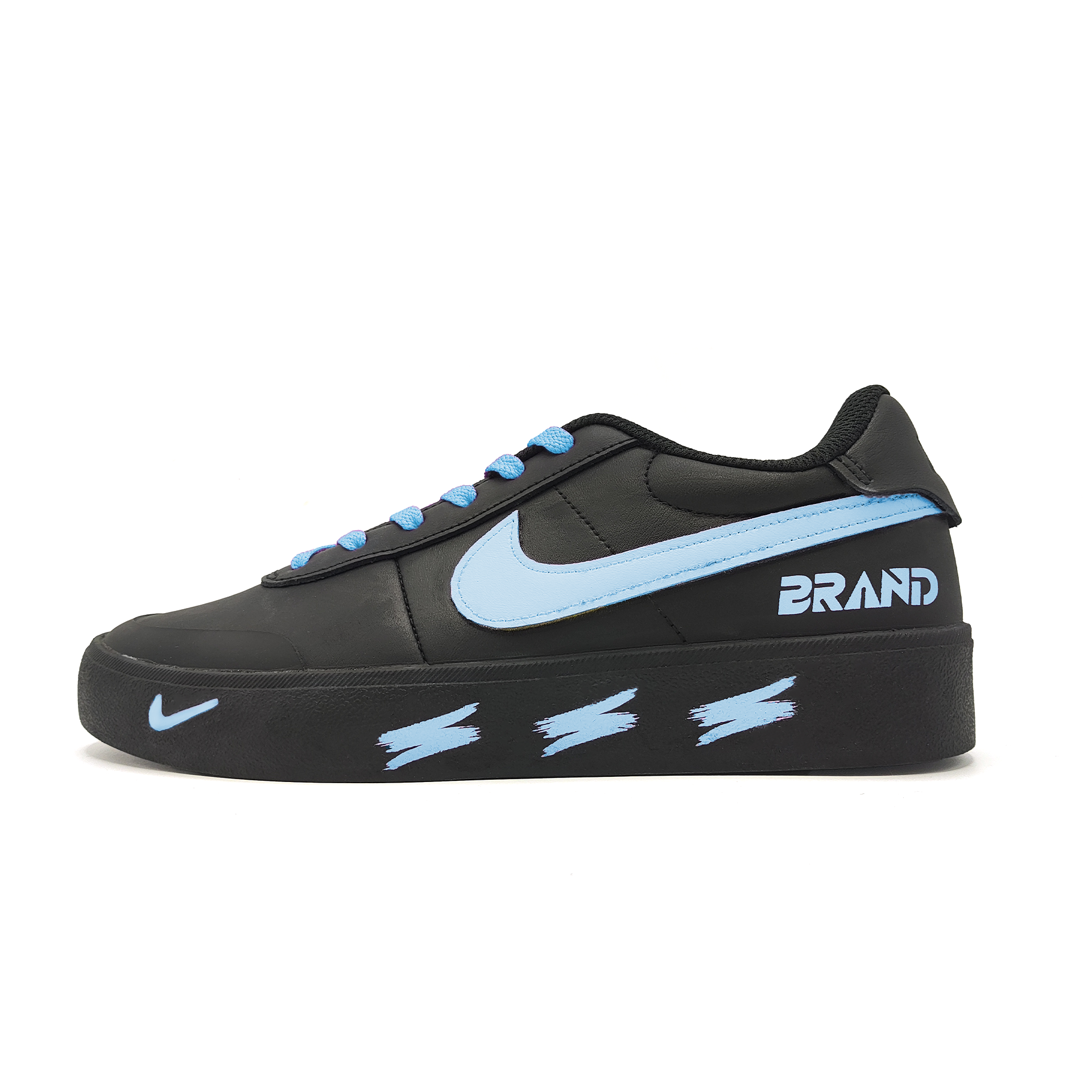 Nike Court Shot Hours Abrasion Resistant Low top Skateboard Shoes Unisex Blue