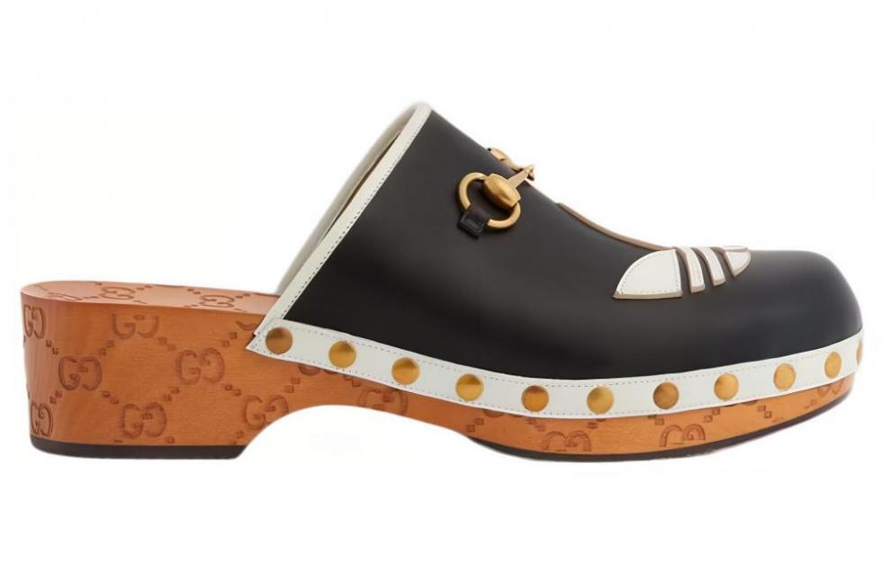 GUCCI Adidas X GUCCI Leather Clog Women's купить в интернет-магазине Yoocart с быстрой доставкой по России.