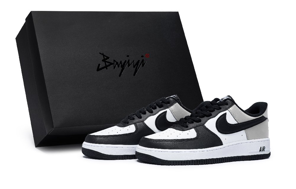 Nike Air Force 1 Skateboard Shoes Unisex Low-Top Black/White
