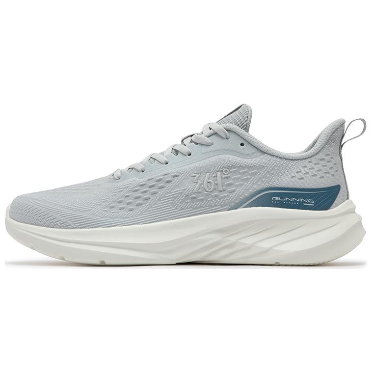 361° Durable Breathable Low-Top Running Shoes Men's Gray Blue