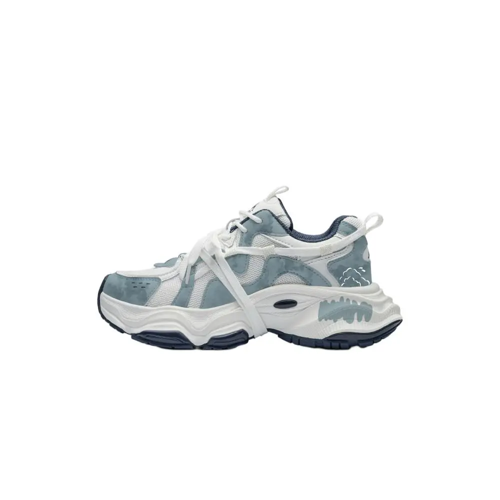 Kappa Apollo Low Top Chunky Sneakers Women's White Blue