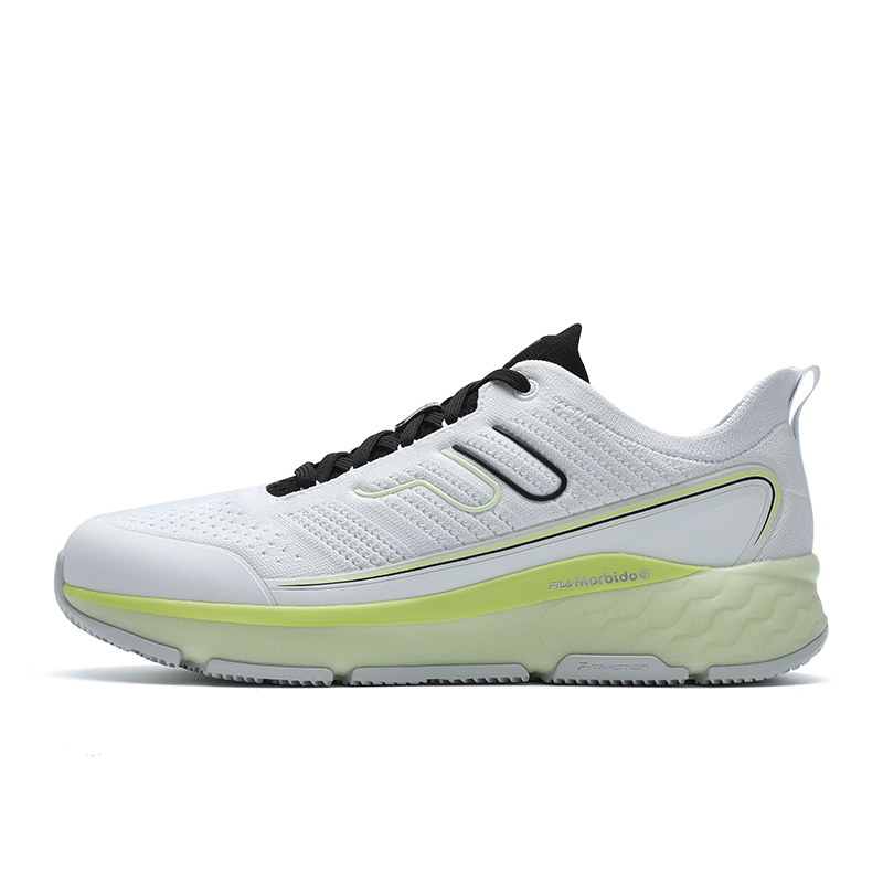 FILA MIND 7 Shock Absorbers With Slip Resistant And Abrasion Resistant Properties Low Top Running Shoes Men's White