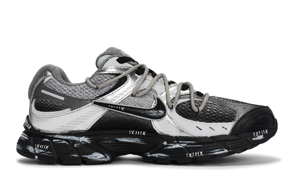 Nike V5 RNR Abrasion Resistant Low Top Running Shoes Men's Black Gray