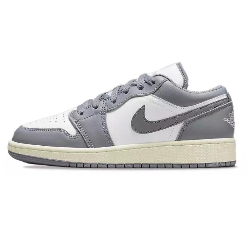 Jordan Air Jordan 1 Low Vintage Basketball Shoes GS Gray Pink купить в интернет-магазине Yoocart с быстрой доставкой по России.