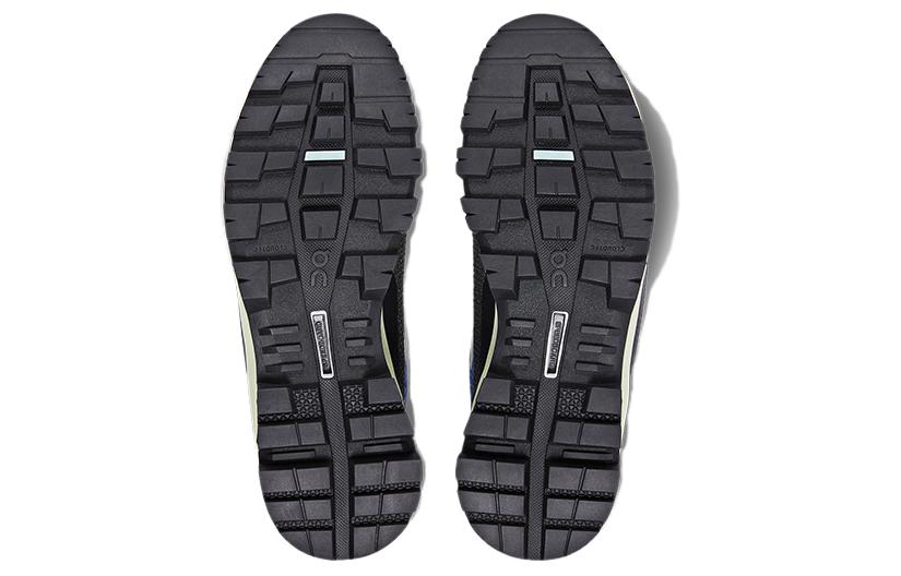 On Cloudalpine Waterproof Wear-Resistant High-Top Outdoor Shoes Women's Black Blue купить в интернет-магазине Yoocart с быстрой доставкой по России.