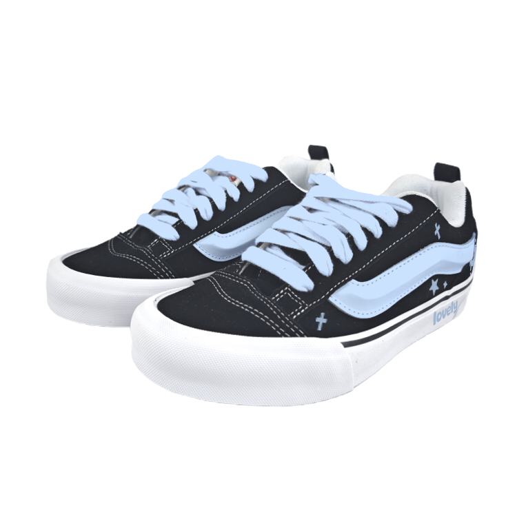 Vans Knu Skool Abrasion Resistant Low Top Skateboard Shoes Unisex Black купить в интернет-магазине Yoocart с быстрой доставкой по России.