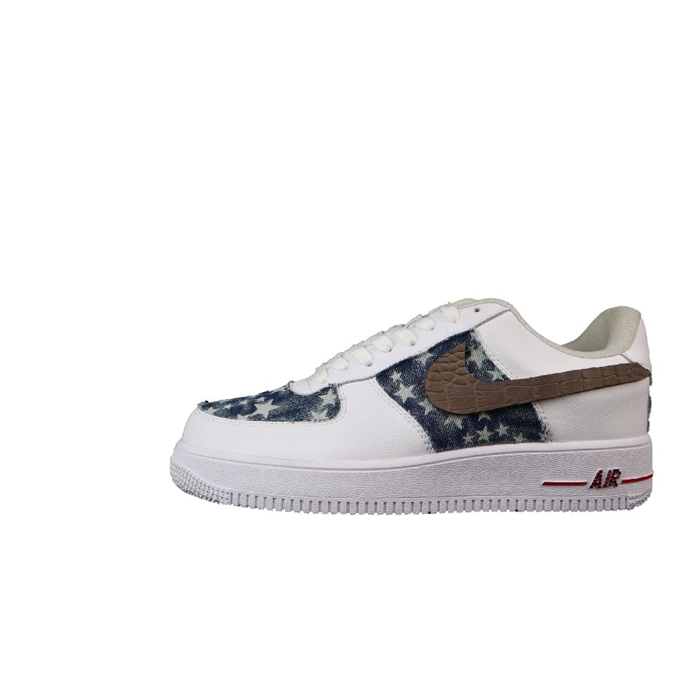 Nike Air Force 1 Wear-Resistant Low-Top Skateboard Shoes Unisex White