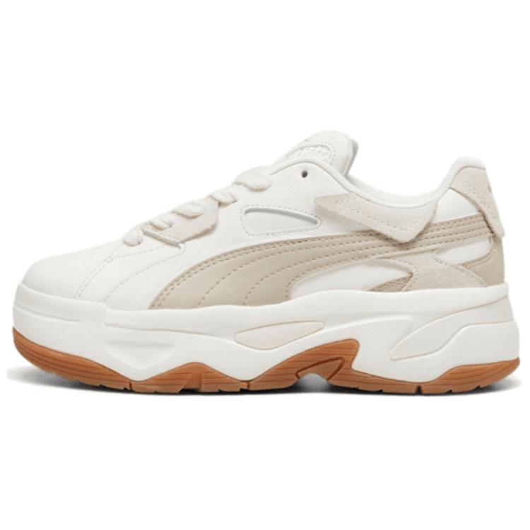 PUMA BLSTR SURREALC Anti-Slip Wear-Resistant Low-Top Casual Shoes Women's Khaki White