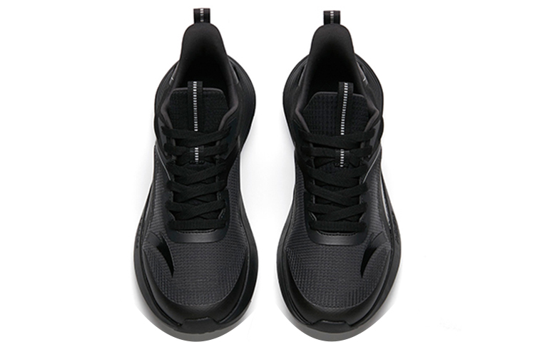 Anta DuCi1 Slip Resistant, Abrasion Resistant, Breathable Low Top Sprint Running Shoes Men's Gray Black