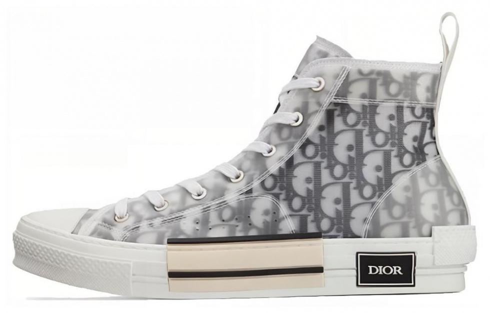 DIOR B23 High Top Logo Oblique