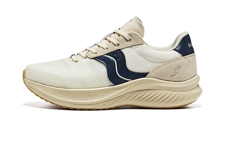 Saucony Slay Icon Low-Top Casual Running Shoes Unisex Milan Beige