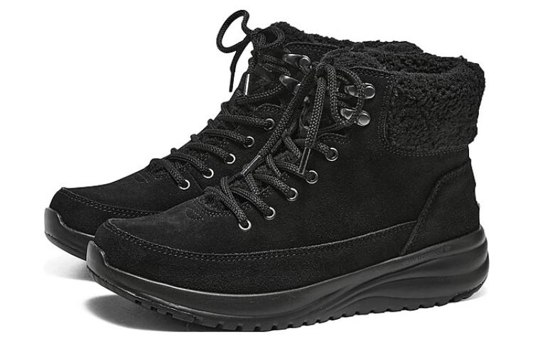 Skechers ON THE GO Stellar Thermal Abrasion Resistant Short Snow Boots Women's Black