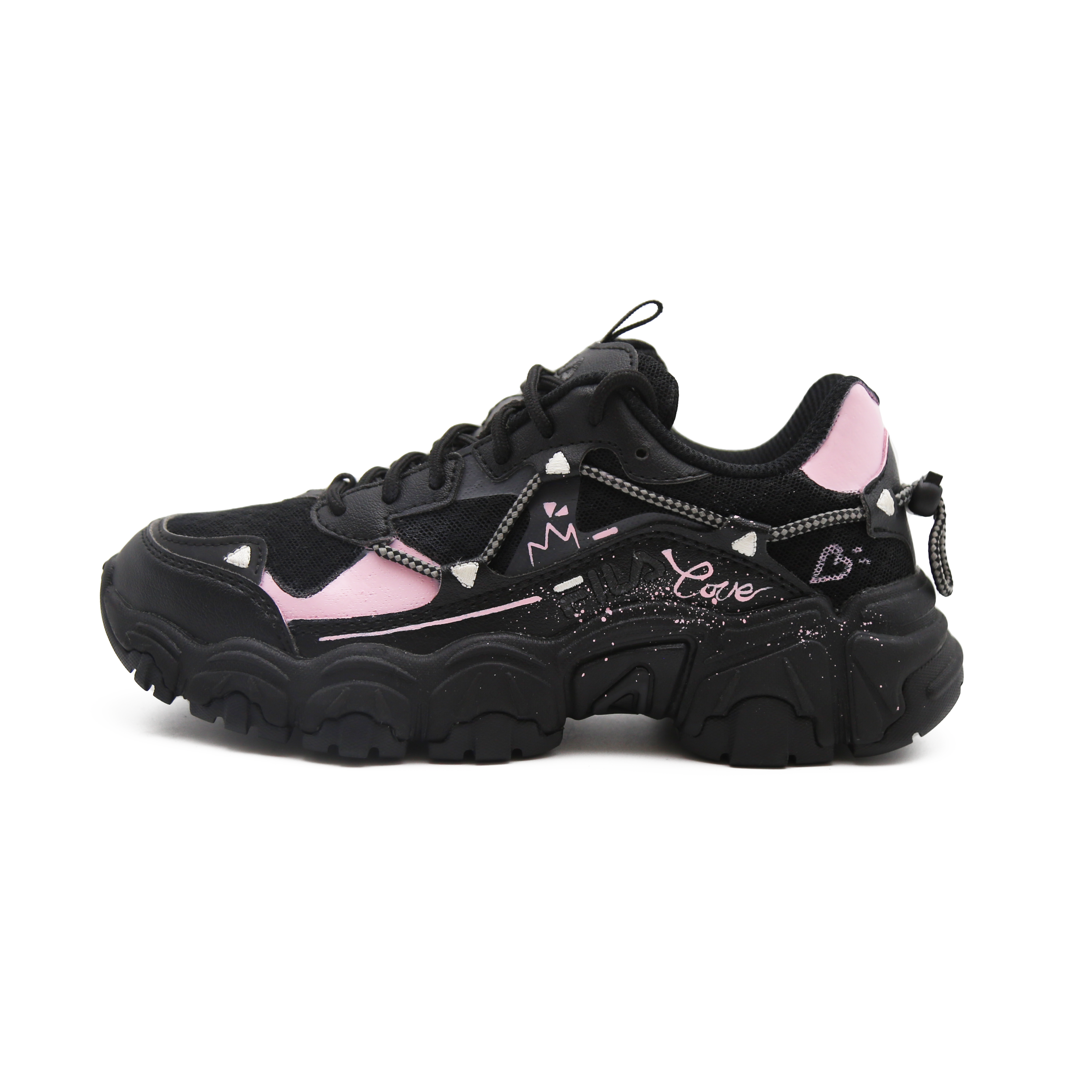 FILA Running Abrasion Resistant Breathable Low top Casual Shoes Women's