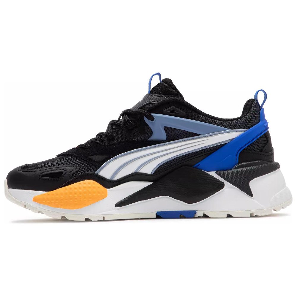 PUMA RS-X Cushioning Wear-Resistant Low-Top Chunky Sneakers Unisex Black Gray
