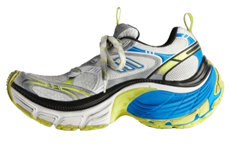 Balenciaga 10XL Sneakers 'White Yellow Blue'