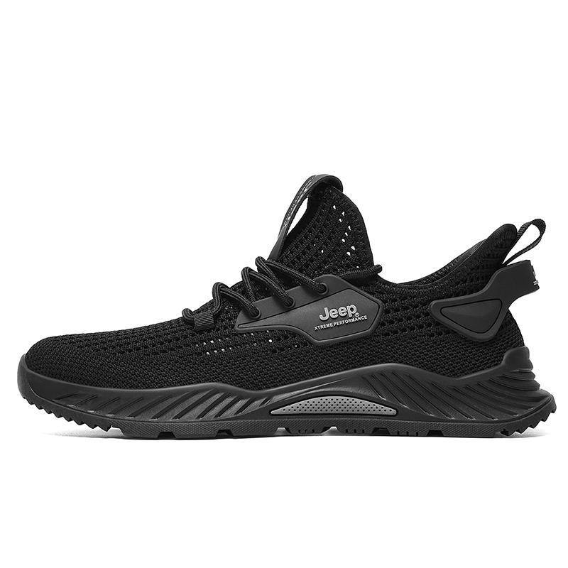 Jeep Low top Mountaineering Shoes Unisex Black