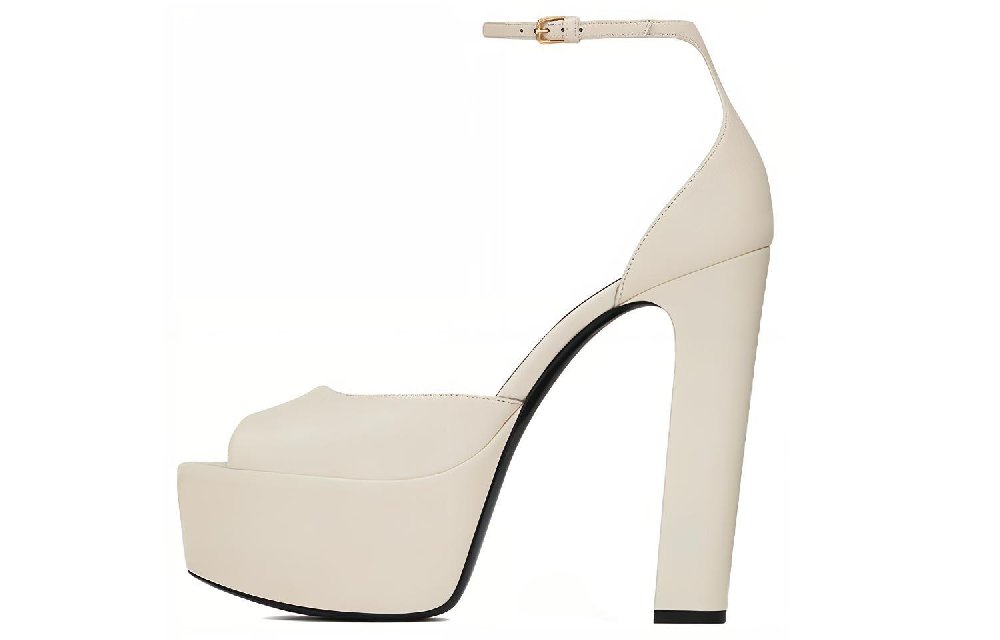 SAINT LAURENT Jodie 145mm Platform Sandals