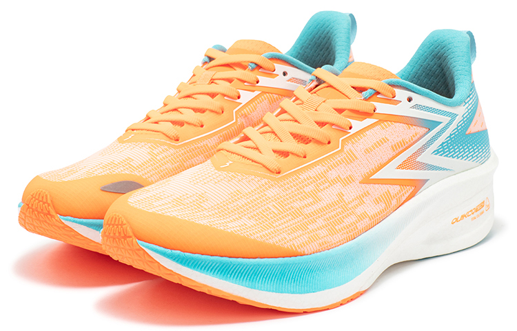 361° Flying ET Running Shoes Unisex Low Top Fluorescent Super Orange/Button Blue купить в интернет-магазине Yoocart с быстрой доставкой по России.