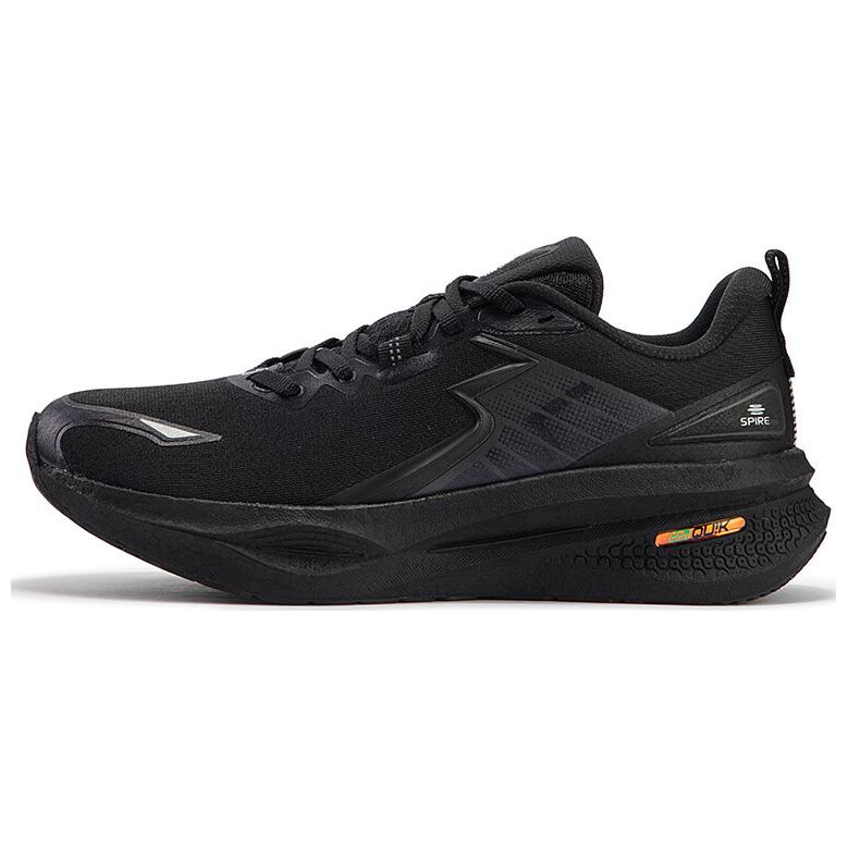 361° Float Anti-Slip Wear-Resistant Low-Top Casual Running Shoes Men's Black
