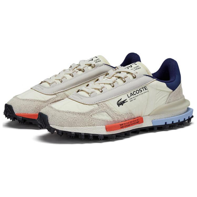 LACOSTE Low-Top Casual Shoes Men's Beige