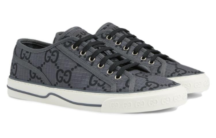 GUCCI Tennis 1977 'GG Monogram   Grey Black'