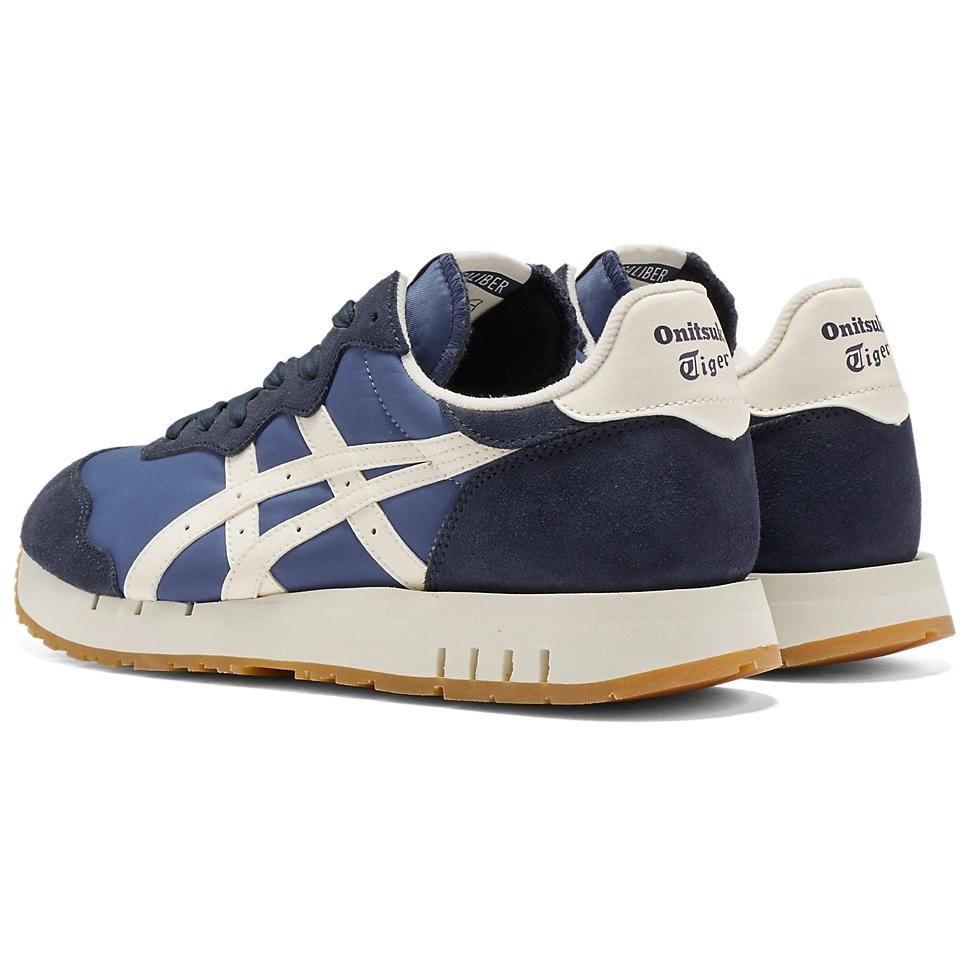 Onitsuka Tiger X Caliber Anti Slip Wear Resistant Low Top Casual Shoes Unisex Marine Blue