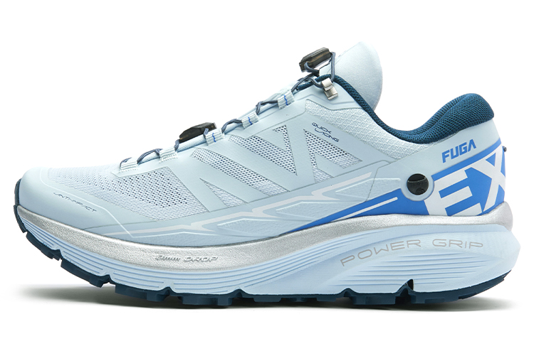 KAILAS FUGA Cushioning Slip Resistant Breathable Rebound Coverage Low Top Trail Running Shoes Men's Blue