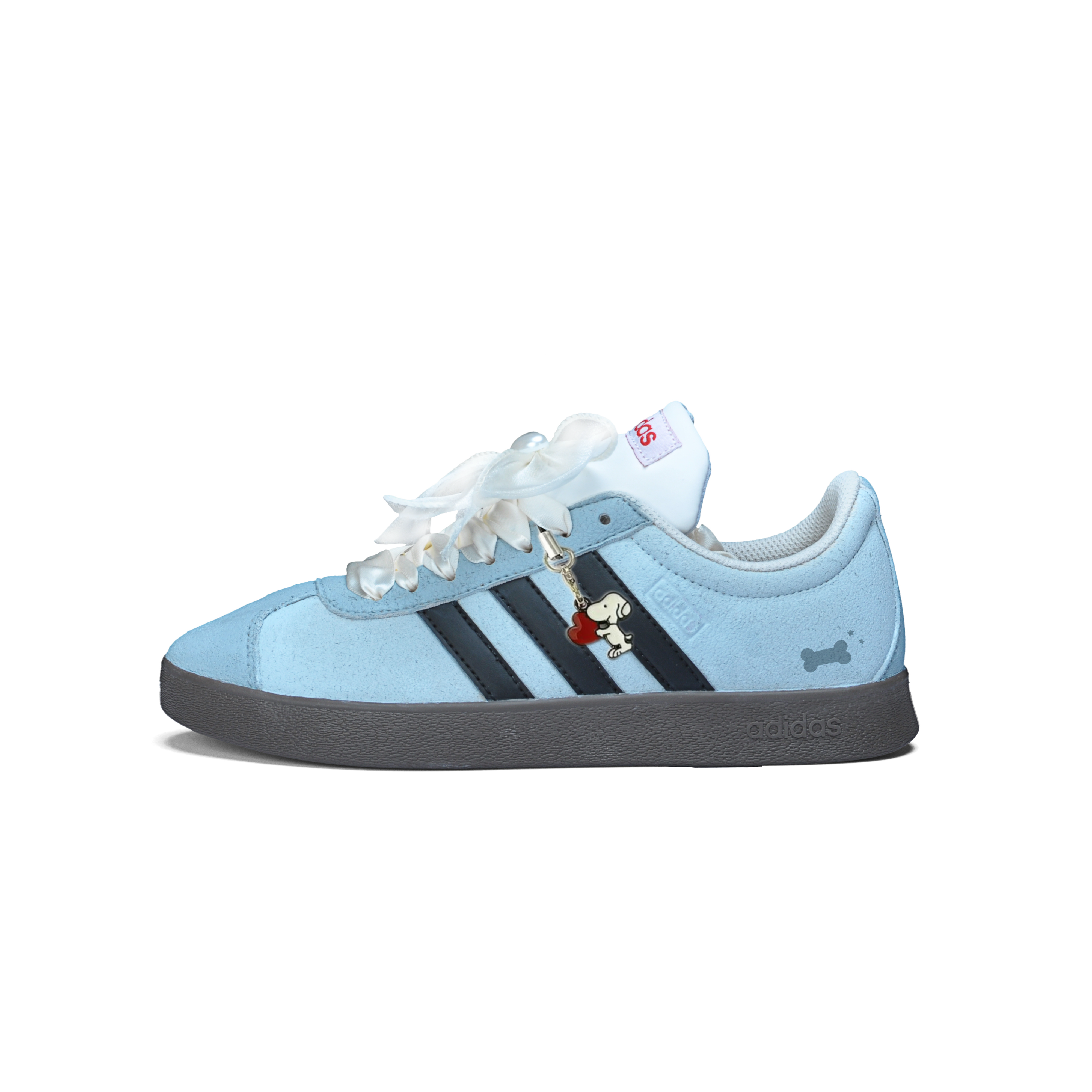 Adidas NEO Slip-Resistant Cushioning Wear-Resistant Low-Top Skateboard Shoes Unisex Blue Black купить в интернет-магазине Yoocart с быстрой доставкой по России.