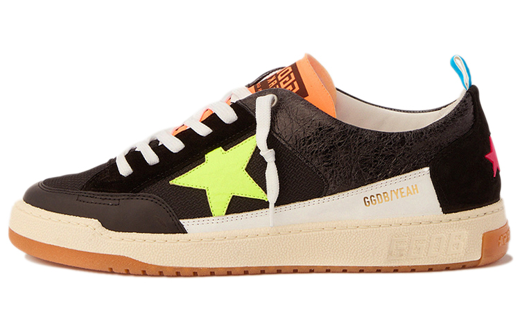 Golden Goose Yeah Stylish Skateboarding Shoes Men's Black