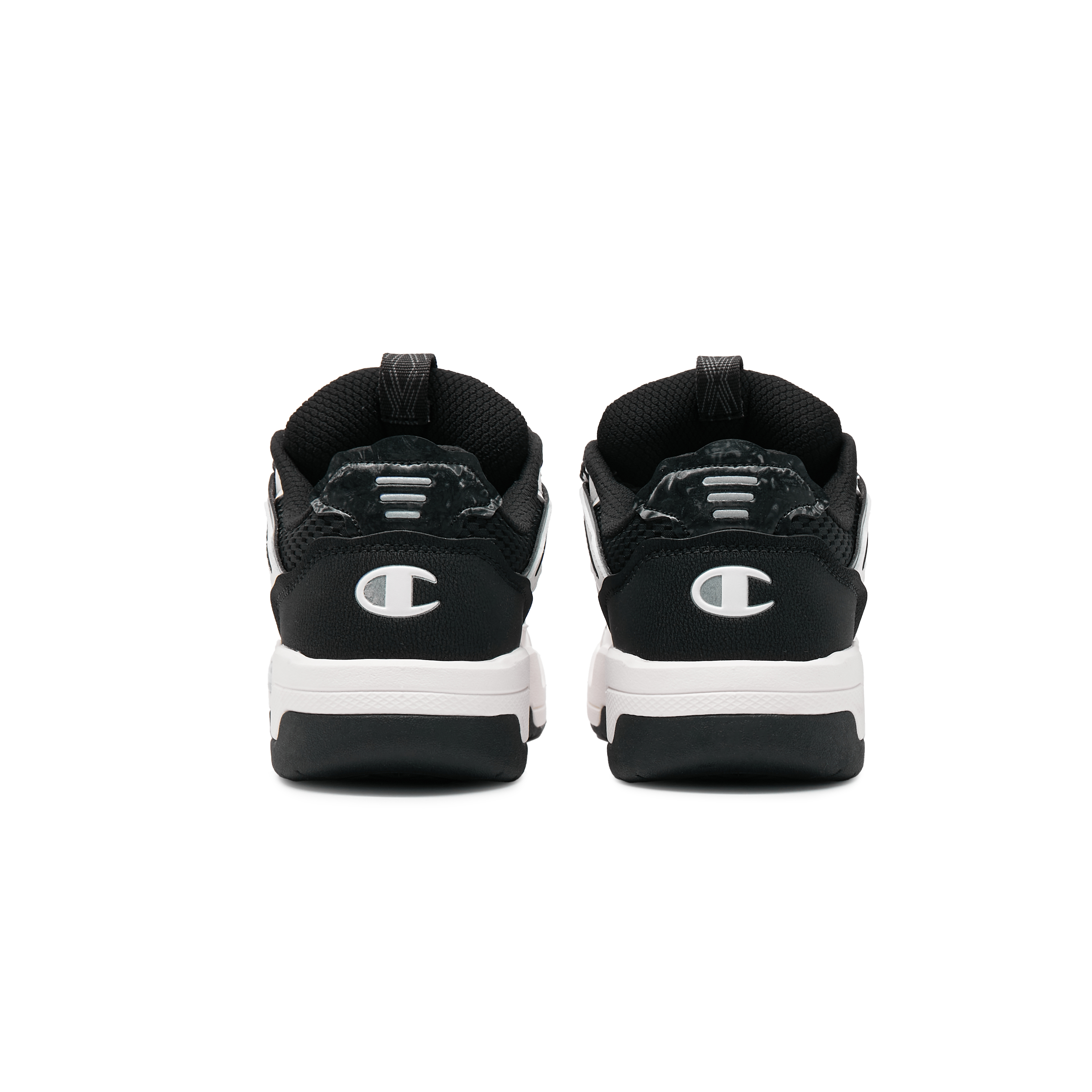 Champion Low Top Skateboard Shoes Women's Black White
