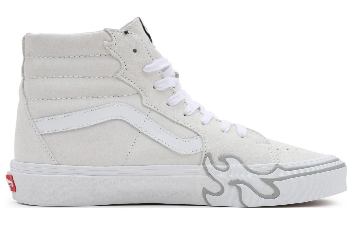 Sk8 Vans-Hi 'Flame - White' купить в интернет-магазине Yoocart с быстрой доставкой по России.