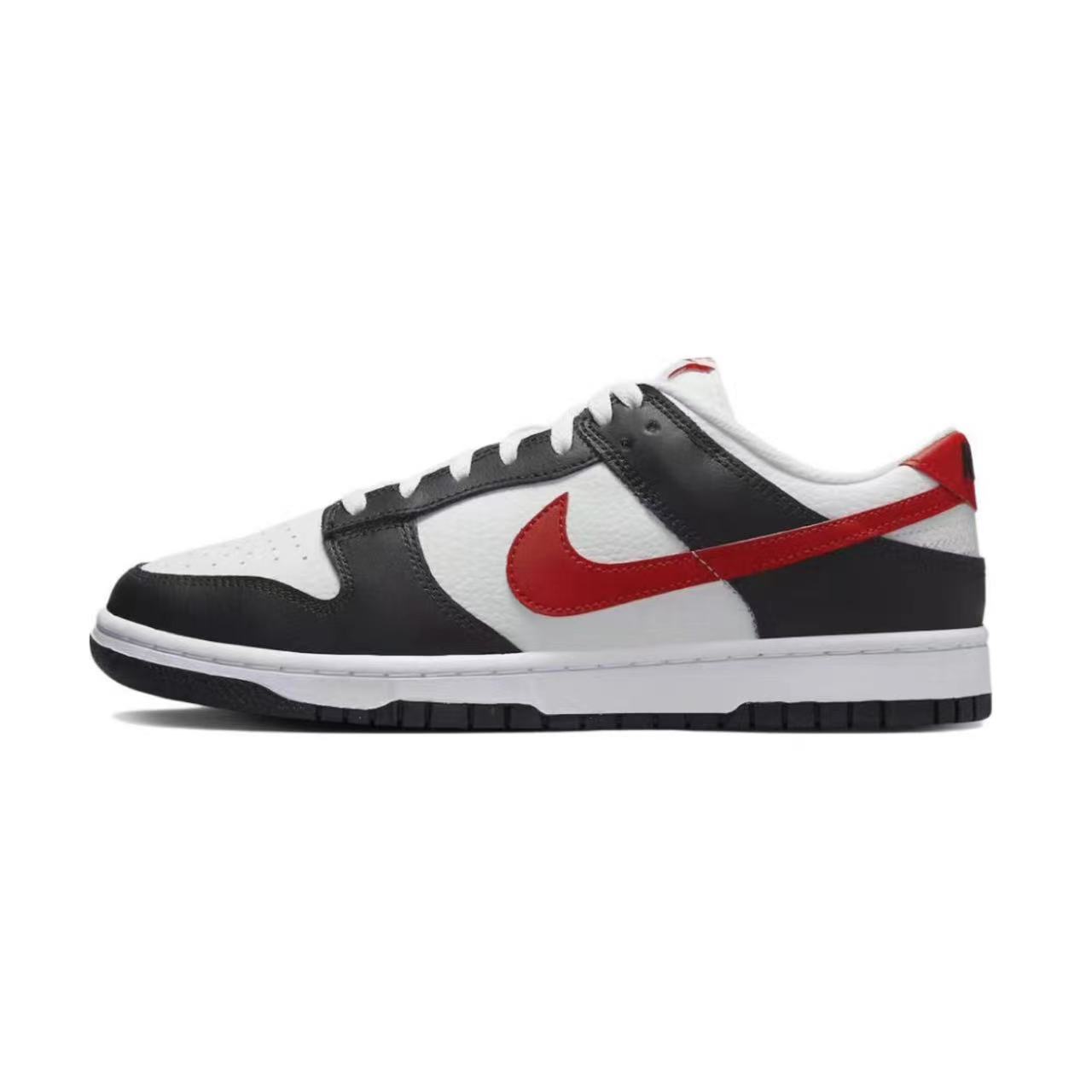 Nike Dunk Coverage Wear-Resistant Lightweight Breathable Low-Top Skateboard Shoes Men's Black Gray