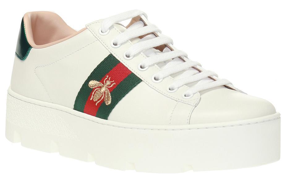 GUCCI Women's Ace Embroidered Platform 'White' Women's купить в интернет-магазине Yoocart с быстрой доставкой по России.