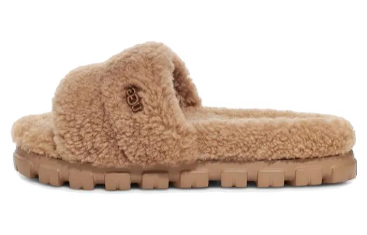 UGG Cozetta Curly Slide Chestnut Women's