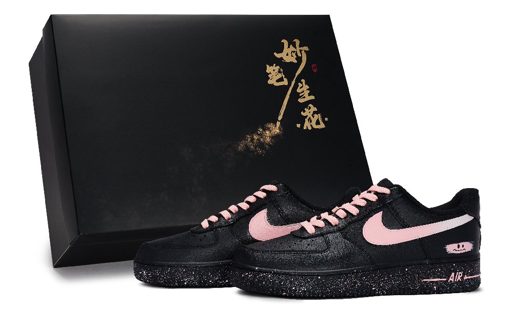 Nike Air Force 1 Skateboard Shoes Unisex Low Top Pink