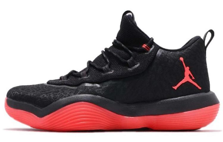 Air Jordan Super Fly Low 'Black Infrared'