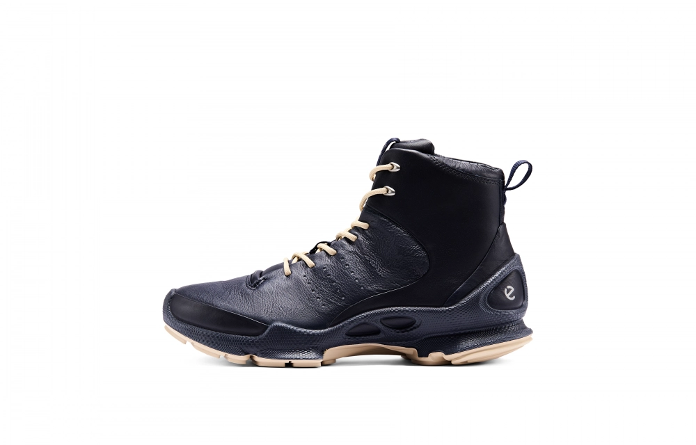 Ecco Walking C Men's Shoes Collection Mid top Casual Shoes Men's Midnight Blue 800474