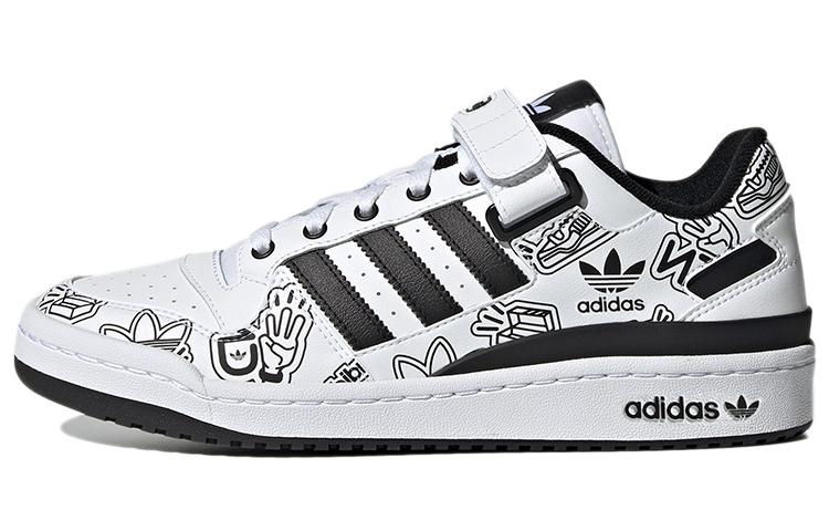 Adidas Forum 84 Low Bold Graphics White Black