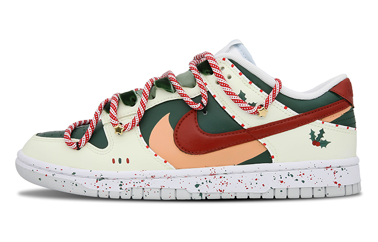 Nike Dunk Party Carnival Low-Top Skateboard Shoes Men's Yellow Green