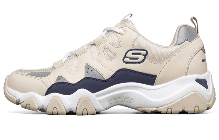 Skechers D'LITES 2.0 Low Top Casual Shoes Men's Natural
