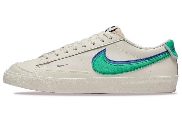 Nike Blazer Low 72 Double Swoosh Sail Green Blue