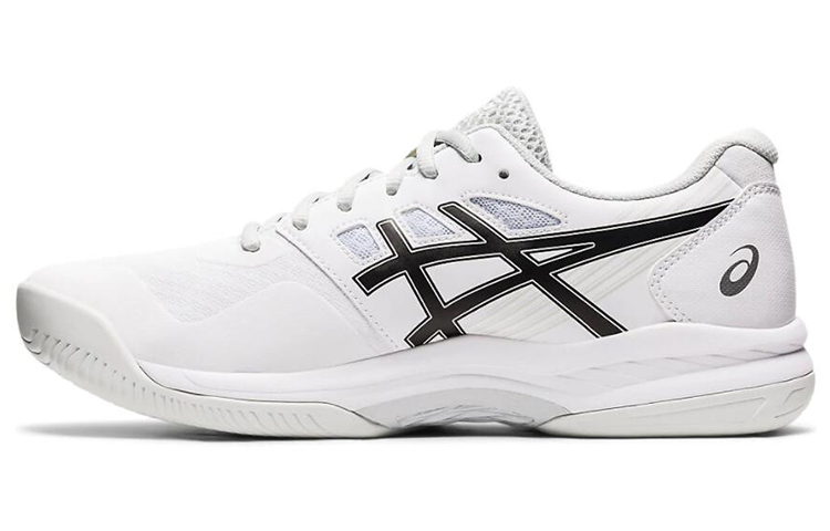Asics Gel Game 8 Low Top Running Shoes Men's White Black