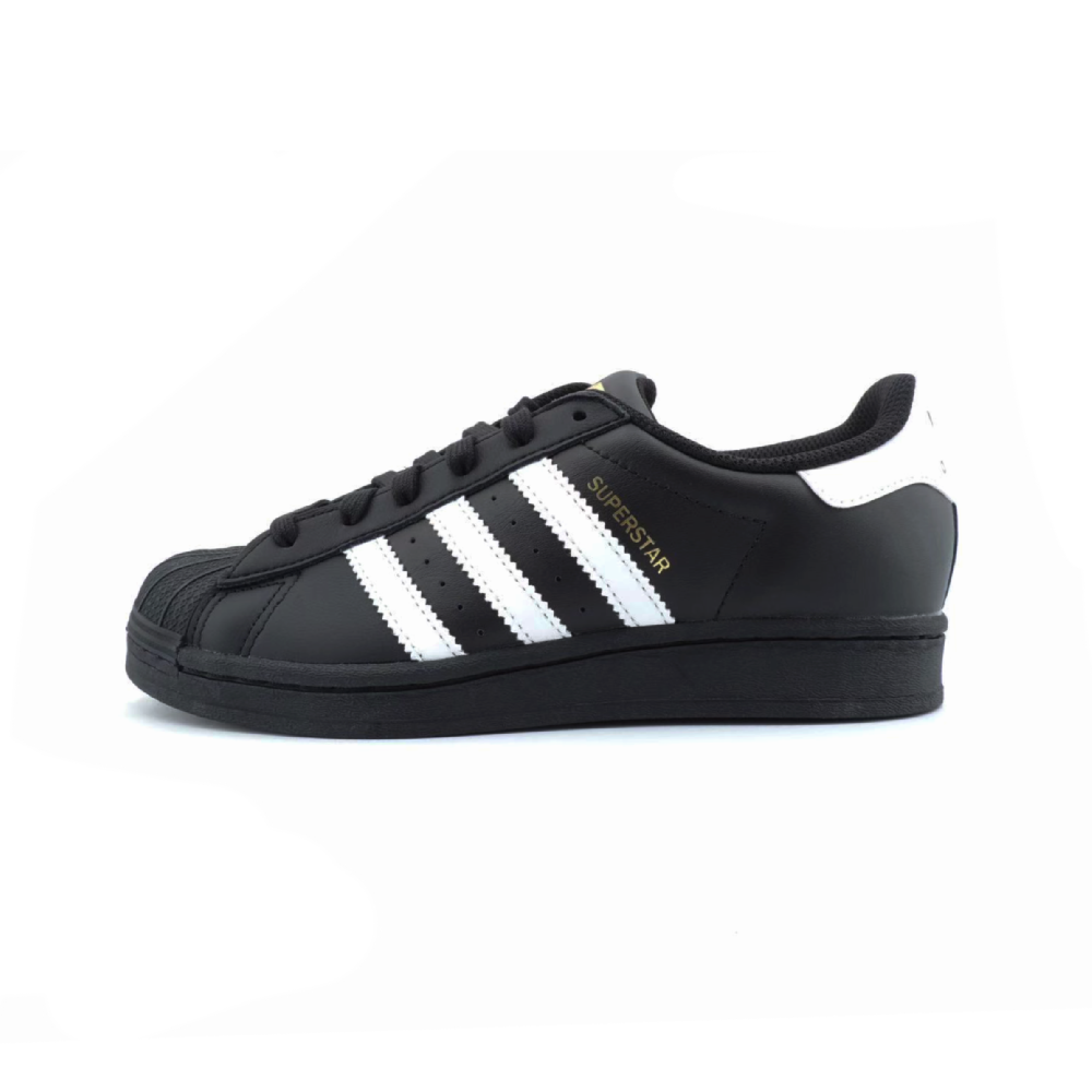 Adidas Originals SUPERSTAR Anti Slip Wear Resistant Low Top Skateboard Shoes Unisex Black Purple