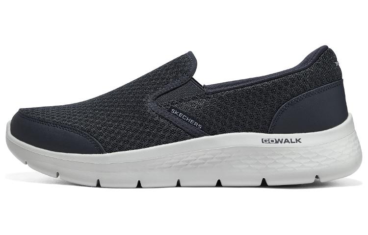 Skechers Go Walk Fle Low Top Casual Shoes Men's Marine Blue