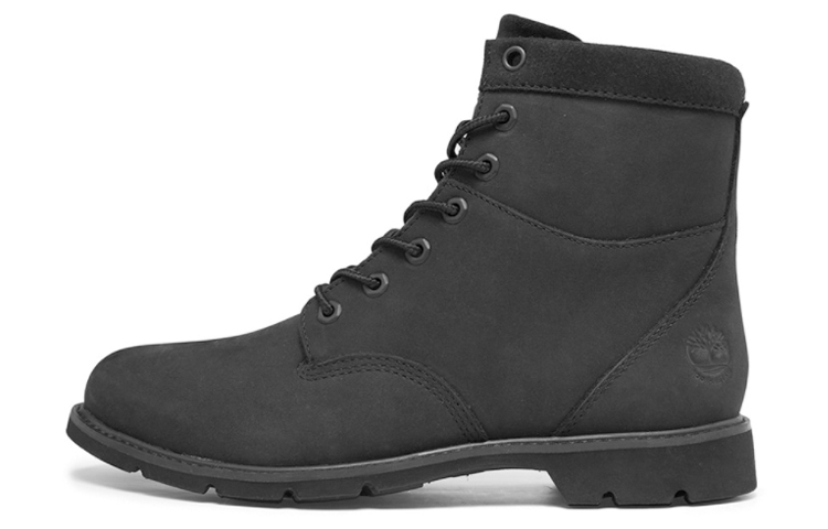 Timberland Campton Waterproof 6 Inch Wide Fit Boot 'Black Nubuck' Women's